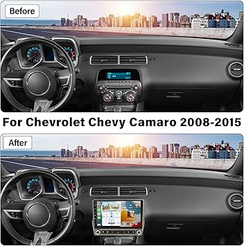 Dash Camera-Zomolither-2+64G Android 13 Car Stereo for Chevrolet Chevy Camaro 2008-2015 Bluetooth Wireless Apple Carplay Android Auto Mirror Link-9″ Touch Screen with GPS Navigation 2 Dash Camera-Zomolither-2+64G Android 13 Car Stereo for Chevrolet Chevy Camaro 2008-2015 Bluetooth Wireless Apple Carplay Android Auto Mirror Link-9" Touch Screen with GPS Navigation - Image 2