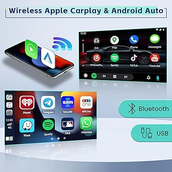 Dash Camera-Inefala-8 Core 4G+64G Inefala for Toyota Scion xB 2007-2019 Android Car Stereo Radio with Wireless Carplay&Android Auto- 9 Inch Touchscreen with GPS WiFi Bluetooth FM/RDS 32EQ DSP SWC Mic Backup Camera 3 Dash Camera-Inefala-8 Core 4G+64G Inefala for Toyota Scion xB 2007-2019 Android Car Stereo Radio with Wireless Carplay&Android Auto- 9 Inch Touchscreen with GPS WiFi Bluetooth FM/RDS 32EQ DSP SWC Mic Backup Camera - Image 3