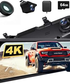 Dash Camera-WOLFBOX-G850 PRO & Circular Polarizing Lens