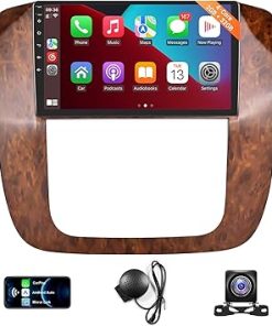 Dash Camera-Leadfan-Leadfan Car Stereo Radio for GMC Yukon Chevrolet Chevy Silverado Tahoe Suburban 2007-2012 Wireless CarPlay Android Auto- 9″ IPS Touch Screen in-Dash Navigation GPS WiFi Bluetooth Backup Camera SWC Dash Camera-Leadfan-Leadfan Car Stereo Radio for GMC Yukon Chevrolet Chevy Silverado Tahoe Suburban 2007-2012 Wireless CarPlay Android Auto- 9″ IPS Touch Screen in-Dash Navigation GPS WiFi Bluetooth Backup Camera SWC