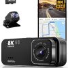 Dash Camera-AINAVI-13.3″ Android 10 Car Tablet TV-4K Video Playback Car Headrest Touchscreen Monitor with 5G WiFi Wireless Phone Mirror Link Airplay HDMI Bluetooth USB SD Video Player (13.3″ 4G +64G (2*pcs) Android 10) 4