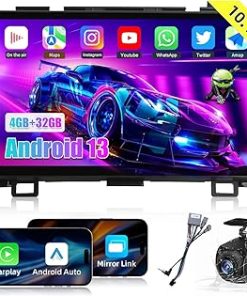 Dash Camera-OMYOPY-4GB+32GB Android 13 Car Stereo Radio Upgrade for Honda CRV 2007-2011-9.2 Inch Touch Screen Car Radio with Wireless Carplay Android Auto Dash Camera-OMYOPY-4GB+32GB Android 13 Car Stereo Radio Upgrade for Honda CRV 2007-2011-9.2 Inch Touch Screen Car Radio with Wireless Carplay Android Auto