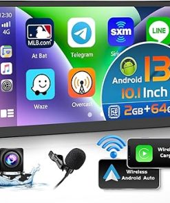 Dash Camera-Hikity-Hikity 2+64GB Double Din Android 13 Car Stereo Wireless Apple Carplay Android Auto- 10.1 inch Touchscreen Car Radio GPS Navigation WiFi Backup Camera Bluetooth HiFi FM SWC Mic Dash Camera-Hikity-Hikity 2+64GB Double Din Android 13 Car Stereo Wireless Apple Carplay Android Auto- 10.1 inch Touchscreen Car Radio GPS Navigation WiFi Backup Camera Bluetooth HiFi FM SWC Mic