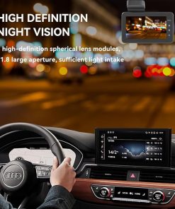 Dash Camera-Dnil-Dash cam- 2.4-inch 1080p High-Definition Dash cam for Cars with Super Night Vision 2