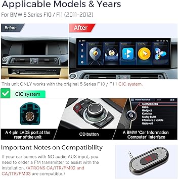 Dash Camera-XTRONS-XTRONS 14.9 Inch Android 14 Car Stereo for BMW F10/F11 (2011-2012) CIC System- 2K IPS Touch Screen 4+64GB Global 4G Car Radio GPS Navigation Support Wireless Car Play Android Auto 3 Dash Camera-XTRONS-XTRONS 14.9 Inch Android 14 Car Stereo for BMW F10/F11 (2011-2012) CIC System- 2K IPS Touch Screen 4+64GB Global 4G Car Radio GPS Navigation Support Wireless Car Play Android Auto - Image 3