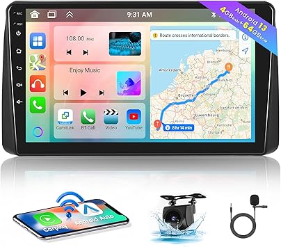 Dash Camera-Hikity-for Dodge Grand Caravan/Chrysler Grand Voyager/Chrysler Town & Country Radio- 8 Core 4+64G Android Car Stereo 9″ IPS Touchscreen Radio Carplay Android Auto GPS WiFi EQ DSP Dash Camera-Hikity-for Dodge Grand Caravan/Chrysler Grand Voyager/Chrysler Town & Country Radio- 8 Core 4+64G Android Car Stereo 9" IPS Touchscreen Radio Carplay Android Auto GPS WiFi EQ DSP