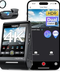 Dash Camera-VIOFO-VIOFO A229 Pro 4K HDR Dash Cam- Dual STARVIS 2 IMX678 IMX675