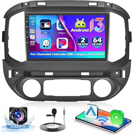 Dash Camera-Hikity-Car Stereo for Chevrolet Chevy Colorado & GMC Canyon 2015 2016 2017 2018 2019- Wireless Apple Carplay Android Auto Dash Camera-Hikity-Car Stereo for Chevrolet Chevy Colorado & GMC Canyon 2015 2016 2017 2018 2019- Wireless Apple Carplay Android Auto