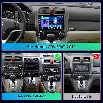 Dash Camera-OMYOPY-4GB+32GB Android 13 Car Stereo Radio Upgrade for Honda CRV 2007-2011-9.2 Inch Touch Screen Car Radio with Wireless Carplay Android Auto 2 Dash Camera-OMYOPY-4GB+32GB Android 13 Car Stereo Radio Upgrade for Honda CRV 2007-2011-9.2 Inch Touch Screen Car Radio with Wireless Carplay Android Auto - Image 2
