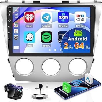 Dash Camera-Hikity-2+64GB Android 13 Car Stereo for Toyota Camry 2006-2011 Wireless Carplay Android Auto- 10.1 Inch HD Touch Screen Car Radio with Backup Camera/GPS Navi/WiFi/Bluetooth/SWC/FM RDS/EQ Dash Camera-Hikity-2+64GB Android 13 Car Stereo for Toyota Camry 2006-2011 Wireless Carplay Android Auto- 10.1 Inch HD Touch Screen Car Radio with Backup Camera/GPS Navi/WiFi/Bluetooth/SWC/FM RDS/EQ