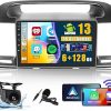 Dash Camera-VECHTEL-9 Inch Android 13 Car Radio for Mercedes Benz Smart Fortwo 2005-2010 with Wireless CarPlay/Android Auto- 8 Core 4G+64G 4