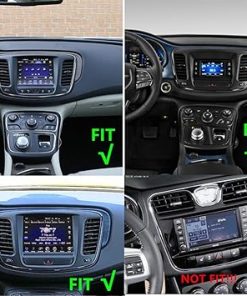 Dash Camera-Alikali-9″ Car Stereo w/Carplay Android Auto for Chrysler 200 200C 200S 2015-2019 Double Din Android 13.0 Touch Screen Car Radio Receiver w/WiFi GPS Navigation Bluetooth AHD Backup Camera Mic – 2+32G 2
