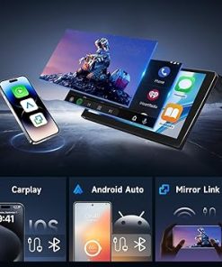 Dash Camera-Hodozzy-[4G+64G] Android Car Stereo for Chevrolet Camaro 2008-2015 Radio with Wireless Carplay Android Auto Radio- Hodozzy 9 inch Touch Screen with GPS 2