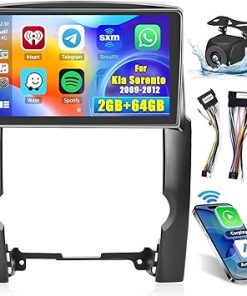 Dash Camera-Hikity-Android Car Stereo for Kia Sorento 2009-2012 Radio 2+64GB 10.1 Inch Touchscreen Car Radio Wireless Carplay Android Auto Support GPS Navigation WiFi Bluetooth FM EQ Backup Camera Dash Camera-Hikity-Android Car Stereo for Kia Sorento 2009-2012 Radio 2+64GB 10.1 Inch Touchscreen Car Radio Wireless Carplay Android Auto Support GPS Navigation WiFi Bluetooth FM EQ Backup Camera