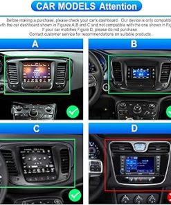 Dash Camera-VECHTEL-[8 CORE 4G+64G] Car Radio for Chrysler 200 200C 200S 2015-2019 with Wireless Carplay/Android Auto- 9 Inch Android 13 IPS Touch Screen Car Stereo 2