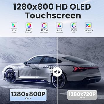 Dash Camera-Jufodrca-(𝟖𝐜𝐨𝐫𝐞 𝟒+𝟑𝟐𝐆) Car Radio Stereo for Toyota Camry 2007 2008 2009 2010 2011: Upgrade 5GWIFI 9 Inch with 1280 * 800 Touchscreen Android 13 Bluetooth Carplay Android Auto Backup Camera GPS 3 Dash Camera-Jufodrca-(𝟖𝐜𝐨𝐫𝐞 𝟒+𝟑𝟐𝐆) Car Radio Stereo for Toyota Camry 2007 2008 2009 2010 2011: Upgrade 5GWIFI 9 Inch with 1280 * 800 Touchscreen Android 13 Bluetooth Carplay Android Auto Backup Camera GPS - Image 3