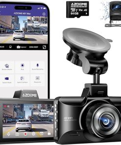 Dash Camera-AZDOME-AZDOME M01 Max 4K Dash Cam Front and Rear with Free 64GB Card- App Control Dash Camera-AZDOME-AZDOME M01 Max 4K Dash Cam Front and Rear with Free 64GB Card- App Control