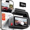 Dash Camera-Zengest-Dash Cam Front and Rear- 4K FHD Dual Dash Camera for Cars 4