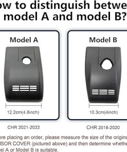 Dash Camera-mangoal-Front 4K & Rear 1080P Dash Cam Custom Fit for Toyota C-HR 2018 2019 2020 LE Limited XLE Premium (Model B)-Integrated OEM Look 2