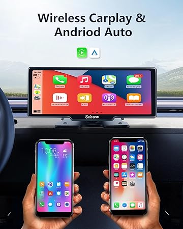 Dash Camera-SEICANE-Carplay Screen for Car- 9.3″ Touchscreen with 4K Dash Cam & 1080P Backup Camera 2 Dash Camera-SEICANE-Carplay Screen for Car- 9.3" Touchscreen with 4K Dash Cam & 1080P Backup Camera - Image 2