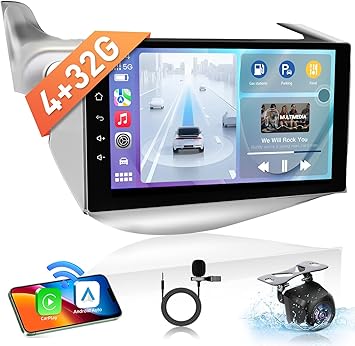 Dash Camera-Jingelsye-Android13 Car Stereo Radio for Honda Fit 2009-2013 : (8 Core 4+32G) Carplay and Android Auto GPS Navigation – Head Unit 10-inch Touchscreen 1280 * 800 Bluetooth Backup Camera RDS FM SWC 5GWiFi Dash Camera-Jingelsye-Android13 Car Stereo Radio for Honda Fit 2009-2013 : (8 Core 4+32G) Carplay and Android Auto GPS Navigation - Head Unit 10-inch Touchscreen 1280 * 800 Bluetooth Backup Camera RDS FM SWC 5GWiFi