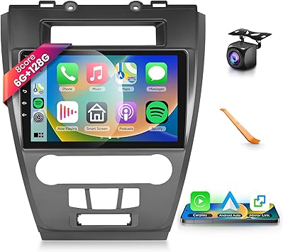 Dash Camera-podofo-8 CORE 6G+128G Car Radio for Ford Fusion Mondeo Mustang 2009-2012 with Wireless CarPlay Android Auto- 10.1″ 1280 * 720P IPS Touch Screen Stereo Android 13 GPS WiFi Bluetooth DSP SWC Backup Camera Dash Camera-podofo-8 CORE 6G+128G Car Radio for Ford Fusion Mondeo Mustang 2009-2012 with Wireless CarPlay Android Auto- 10.1" 1280 * 720P IPS Touch Screen Stereo Android 13 GPS WiFi Bluetooth DSP SWC Backup Camera