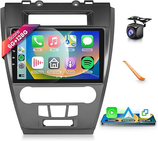 Dash Camera-podofo-8 CORE 6G+128G Car Radio for Ford Fusion Mondeo Mustang 2009-2012 with Wireless CarPlay Android Auto- 10.1″ 1280 * 720P IPS Touch Screen Stereo Android 13 GPS WiFi Bluetooth DSP SWC Backup Camera Dash Camera-podofo-8 CORE 6G+128G Car Radio for Ford Fusion Mondeo Mustang 2009-2012 with Wireless CarPlay Android Auto- 10.1" 1280 * 720P IPS Touch Screen Stereo Android 13 GPS WiFi Bluetooth DSP SWC Backup Camera