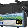 Dash Camera-TYPE S TOURING ITEMS-Type S Y400 2-in-1 Car Mirror with Integrated 4K dashcam- Ultra HD Recording