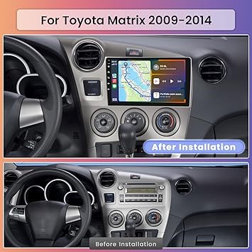 Dash Camera-Hikity-Hikity Android Car Stereo for Toyota Matrix 2009-2014 Radio 2+64GB 9 Inch Touchscreen Car Radio Wireless Carplay Android Auto Support GPS Navigation WiFi Bluetooth FM EQ Backup Camera 2 Dash Camera-Hikity-Hikity Android Car Stereo for Toyota Matrix 2009-2014 Radio 2+64GB 9 Inch Touchscreen Car Radio Wireless Carplay Android Auto Support GPS Navigation WiFi Bluetooth FM EQ Backup Camera - Image 2