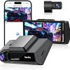 Dash Camera-dasaita-Dasaita 4K Dash Cam Front and Rear- Car Dash Camera Built-in WiFi GPS