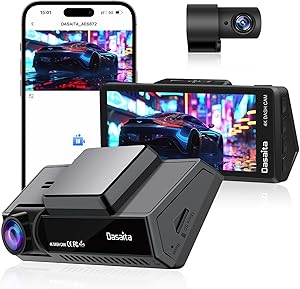 Dash Camera-dasaita-Dasaita 4K Dash Cam Front and Rear- Car Dash Camera Built-in WiFi GPS Dash Camera-dasaita-Dasaita 4K Dash Cam Front and Rear- Car Dash Camera Built-in WiFi GPS