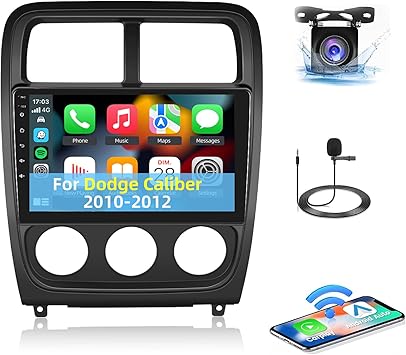 Dash Camera-EKAT-Car Stereo for Dodge Caliber 2010-2012 – 9 Inch 2+64G Android Touchscreen Radio with Wireless Carplay and Android Auto- WiFi/GPS/SWC + AHD Backup Camera Dash Camera-EKAT-Car Stereo for Dodge Caliber 2010-2012 - 9 Inch 2+64G Android Touchscreen Radio with Wireless Carplay and Android Auto- WiFi/GPS/SWC + AHD Backup Camera