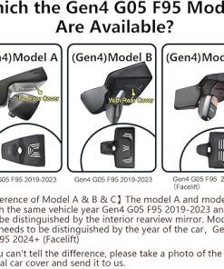Dash Camera-mangoal-4K Dash Cam for BMW X5 Gen4 G05 F95 2024+ Facelift(Model C)- X5 M M60i sDrive40i xDrive40i 2