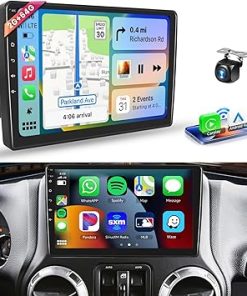 Dash Camera-METEESER-2+64G for Jeep Wrangler JK Compass Grand Cherokee Dodge Ram Car Radio Wireless Carplay/Android Auto-Android Car Stereo 10 Inch Touch Screen GPS WiFi Bluetooth FM Mirror Link SWC+Backup Camera&Mic Dash Camera-METEESER-2+64G for Jeep Wrangler JK Compass Grand Cherokee Dodge Ram Car Radio Wireless Carplay/Android Auto-Android Car Stereo 10 Inch Touch Screen GPS WiFi Bluetooth FM Mirror Link SWC+Backup Camera&Mic