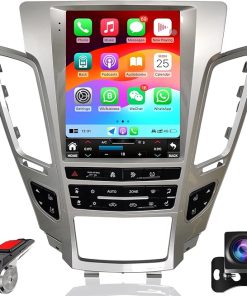 Dash Camera-KiriNavi-Car Radio for Cadillac CTS 2008-2012 Stereo Replacement Upgrade Carplay Android Auto Vertical Touch Screen Tesla Style with DSP in Dash Headunit Multimedia Player Audio Voice Control GPS Navigation Dash Camera-KiriNavi-Car Radio for Cadillac CTS 2008-2012 Stereo Replacement Upgrade Carplay Android Auto Vertical Touch Screen Tesla Style with DSP in Dash Headunit Multimedia Player Audio Voice Control GPS Navigation