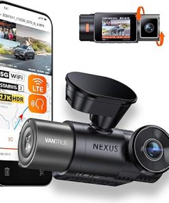 Dash Camera-VANTRUE-Vantrue N2X 2.7K Uber Dash Cam Front and Inside- 5G WiFi Dual Dash Camera for Car with HDR IR Night Vision