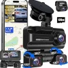 Dash Camera-mangoal-Front 4K & Rear 1080p Dash Cam fit for Ford Lincoln Nautilus Gen2 CDX707 2024- UHD 2160P Video 4