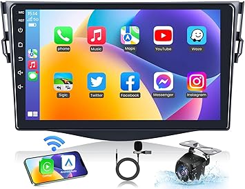 Dash Camera-Fortdows-𝟖 𝐂𝐨𝐫𝐞 𝟒𝐆+𝟑𝟐𝐆 5G WiFi Upgrade Car Radio for Toyota RAV4 2007-2012: 9 inch 1280 * 800 HD Touchscreen Stereo with Wireless Carplay Android Auto Backup Camera Bluetooth DSP GPS SWC FM Dash Camera-Fortdows-𝟖 𝐂𝐨𝐫𝐞 𝟒𝐆+𝟑𝟐𝐆 5G WiFi Upgrade Car Radio for Toyota RAV4 2007-2012: 9 inch 1280 * 800 HD Touchscreen Stereo with Wireless Carplay Android Auto Backup Camera Bluetooth DSP GPS SWC FM