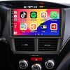 Dash Camera-UNITOPSCI-UNITOPSCI 2G+64G Android 13 Car Stereo for Subaru Forester Impreza WRX 2008-2012 Wireless CarPlay Android Auto Bluetooth 9″ Inch HD Touchscreen Mirror Link FM/RDS WiFi GPS USB SWC+Backup Camera Mic