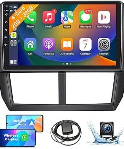 Dash Camera-Leadfan-Leadfan Car Stereo Radio for Subaru Forester Impreza WRX 2008-2012 Wireless CarPlay Android Auto- 9” IPS Touch Screen WiFi GPS Navigation Support Mirror Link BT FM Split Screen Backup Camera SWC Dash Camera-Leadfan-Leadfan Car Stereo Radio for Subaru Forester Impreza WRX 2008-2012 Wireless CarPlay Android Auto- 9” IPS Touch Screen WiFi GPS Navigation Support Mirror Link BT FM Split Screen Backup Camera SWC