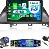 Dash Camera-Inefala-2+64G Stereo for Honda Odyssey 2005 2006 2007 2008 2009 2010 CarPlay Car Stereo Android 13 10.1 Inch Touchscreen Compatible with Android Auto Backup Camera GPS FM RDS EQ 28UI