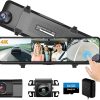 Dash Camera-NHOPEEW-NHOPEEW [2+64G] for Toyota RAV4 2013-2019 DSP Audio – 10.1 inch HD Touchscreen Android 13 Car Stereo – Wireless Carplay & Android Auto- GPS 4