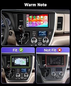 Dash Camera-podofo-【DSP 46EQ】 8Core 4G+64G Car Stereo Radio for Toyota Sienna 2015-2018 with 9inch 1280x720P IPS Touch Screen/Wireless Car Play/Android Auto/Bluetooth 5.0/GPS/5Ghz WiFi/AHD Backup Camera 2