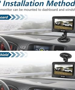 Dash Camera-MHCABSR-Magnetic Wireless Backup Camera with 4.3” Monitor- Rechargeable Battery Powered Backup Camera System for Car 2