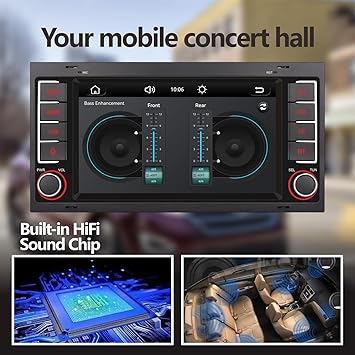 Dash Camera-YZKONG-Car Radio for VW Touareg T5 Multivang 2004-2009- Wireless Apple Carplay and Android Auto HiFi Sound Volkswagen Stereo Touch Screen Car Multimedia Player with Bluetooth AM/FM USB Port 3 Dash Camera-YZKONG-Car Radio for VW Touareg T5 Multivang 2004-2009- Wireless Apple Carplay and Android Auto HiFi Sound Volkswagen Stereo Touch Screen Car Multimedia Player with Bluetooth AM/FM USB Port - Image 3