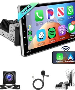 Dash Camera-Rimoody-2G+64G 9 Inch Car Stereo Single Din Android 13 Wireless Carplay Android Auto- Rimoody Touch Screen Android 1 din Car Radio with WiFi GPS Navigation Bluetooth FM Radio + Backup Camera Dash Camera-Rimoody-2G+64G 9 Inch Car Stereo Single Din Android 13 Wireless Carplay Android Auto- Rimoody Touch Screen Android 1 din Car Radio with WiFi GPS Navigation Bluetooth FM Radio + Backup Camera