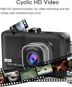 Dash Camera-CRLKSSJX-3-inch 1080p High-Definition Dashcam for Cars- 24 Hour Recording 2