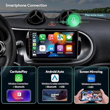 Dash Camera-XTRONS-XTRONS Car Stereo for Smart Fortwo 2015-2018- Android 13 Octa Core Car Radio Player 3 Dash Camera-XTRONS-XTRONS Car Stereo for Smart Fortwo 2015-2018- Android 13 Octa Core Car Radio Player - Image 3