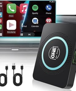Dash Camera-One Car Stereo-OneCarStereo Magic CarPlay Ai Box XE Upgrade Qualcomm 8 core- Wireless CarPlay & Android Auto Adapter Streaming YouTube Netflix Video Apps Device for Cars with OEM Wired CarPlay