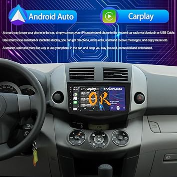 Dash Camera-Nudhfgauiyt-for Toyota RAV4 2007-2012 Car Radio with Android auto Wireless carplay 9 inch IPS Touch Screen Car Radio Stereo Android 14 with Backup Camera Bluetooth WiFi GPS Navigation 3 Dash Camera-Nudhfgauiyt-for Toyota RAV4 2007-2012 Car Radio with Android auto Wireless carplay 9 inch IPS Touch Screen Car Radio Stereo Android 14 with Backup Camera Bluetooth WiFi GPS Navigation - Image 3